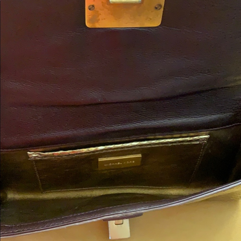 Michael Kors Hadley Python Clutch - image 3